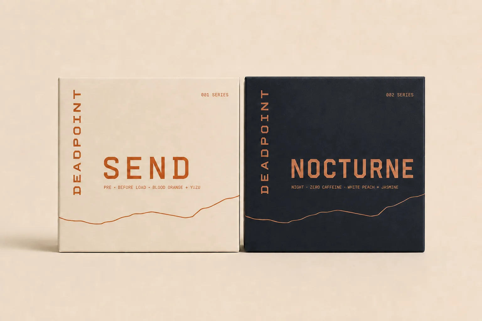 SEND and NOCTURNE boxes, side by side