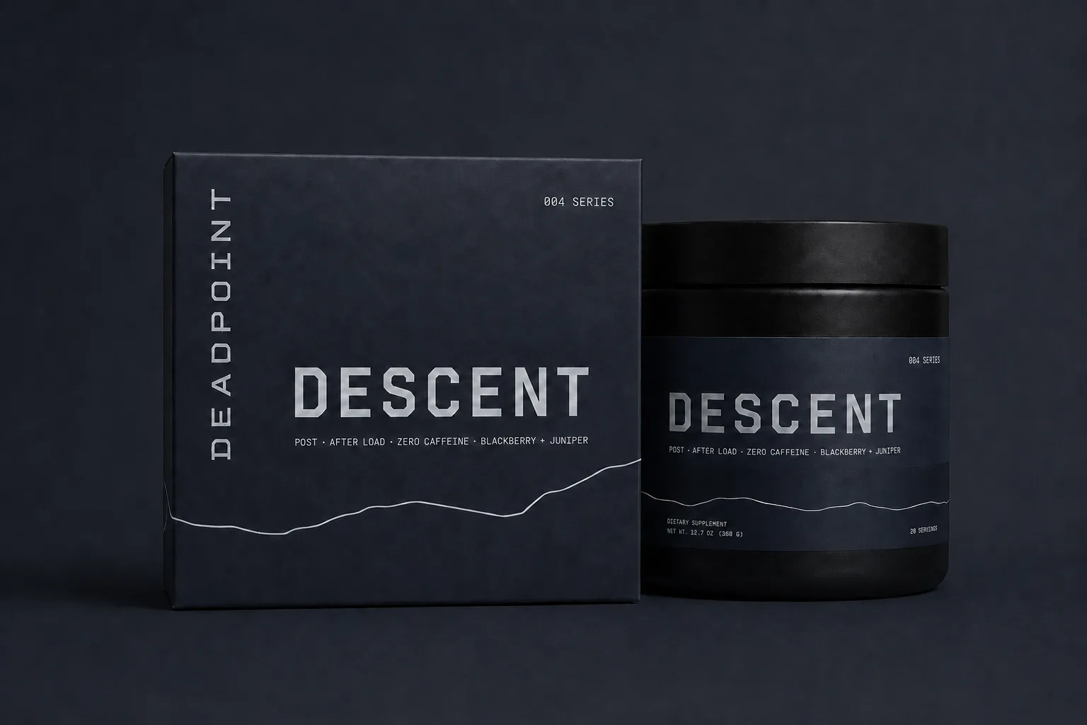DESCENT tub and box — series 004 Blue hour